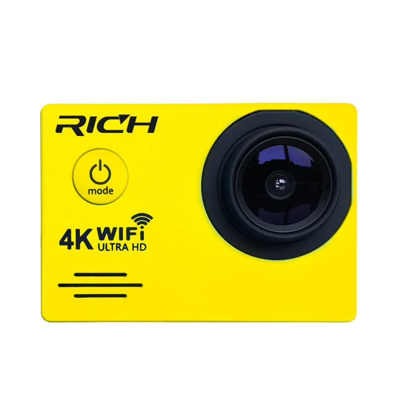 RICH J550R Спортивная камера s 4K 2 7 K 1080P Экшн 16MP WiFi 30M Водонепроницаемая 2.0LCD Full HD DVR 170