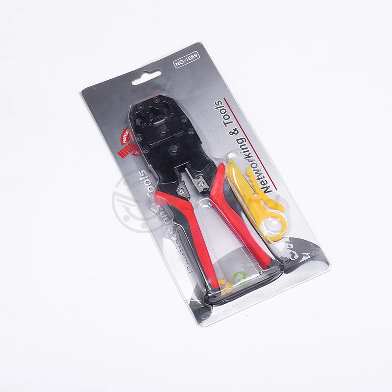 Network Crimping Plier Wire Rope Hand Swage Tool Multifunctional LAN Crimper Cutter Pliers Cable Clamp Telephone | Инструменты