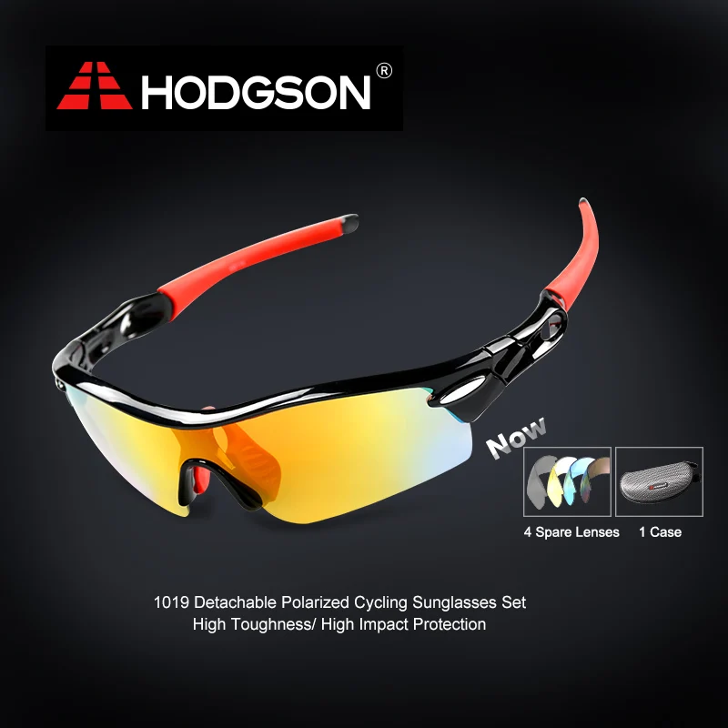 1019 ходжсон бренд мужской съемный профессиональный велосипедные очки