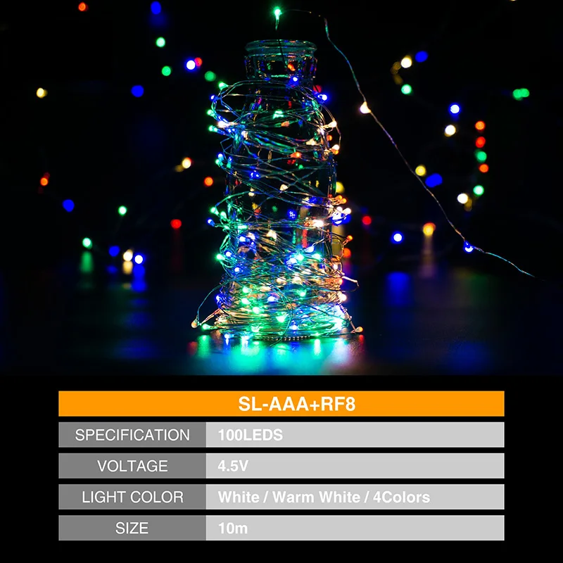 Светодиодная лента AAA пульт дистанционного управления светодиодная 10 м 100