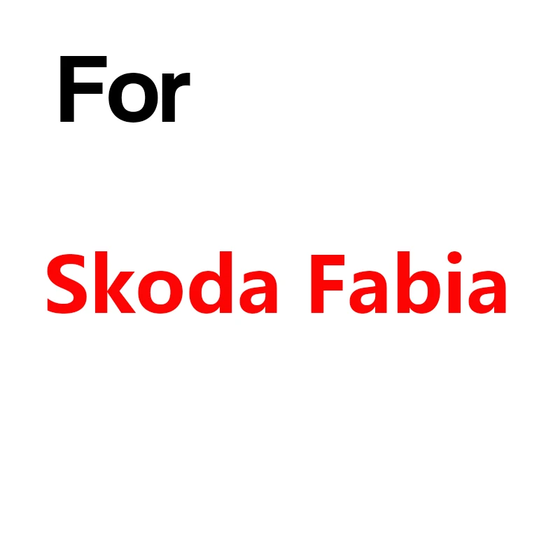For Skoda Fabia Buildreamen2 для Skoda Roomster Yeti Fabia Forman автомобильный чехол для автомобиля Открытый Анти-УФ солнцезащитный козырек Дождь Снег устойчивый к царапинам чехол - Название цвета: For Skoda Fabia