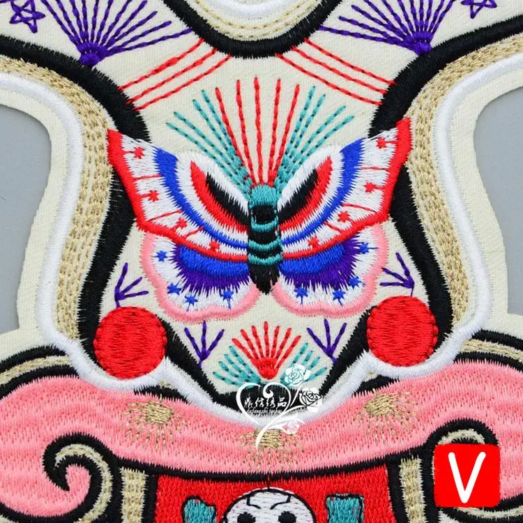 

embroidery big dragon patches for jackets,animal badges for jeans,cartoon appliques A616