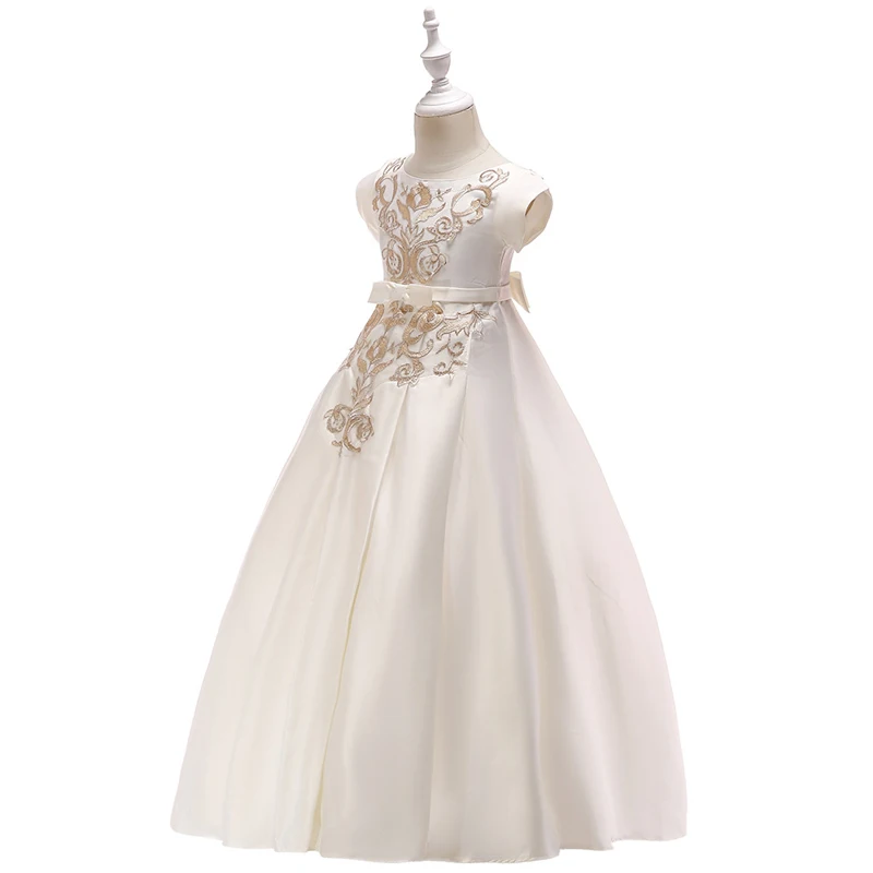Teenager Winter Children Clothing Girls Dress Wedding Kids Dresses For Girls Embroidery Princess Dress Party 14 10 12 Years
