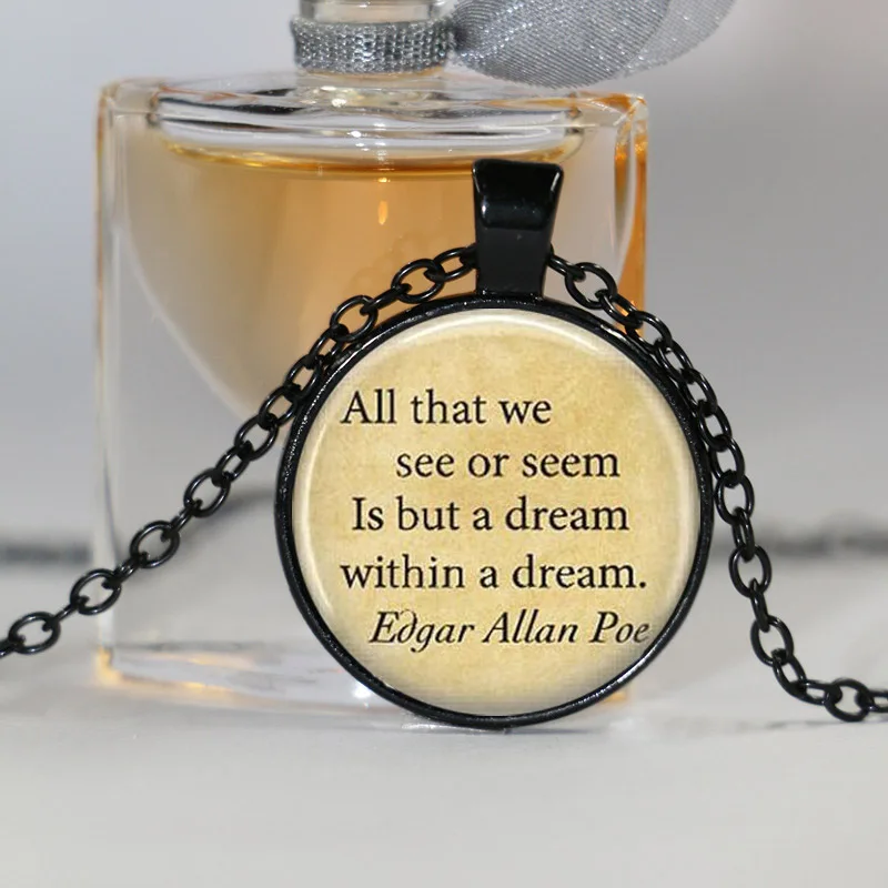 Ожерелья-книжки Эдгара Аллана По все что мы видим или кажутся это просто мечта