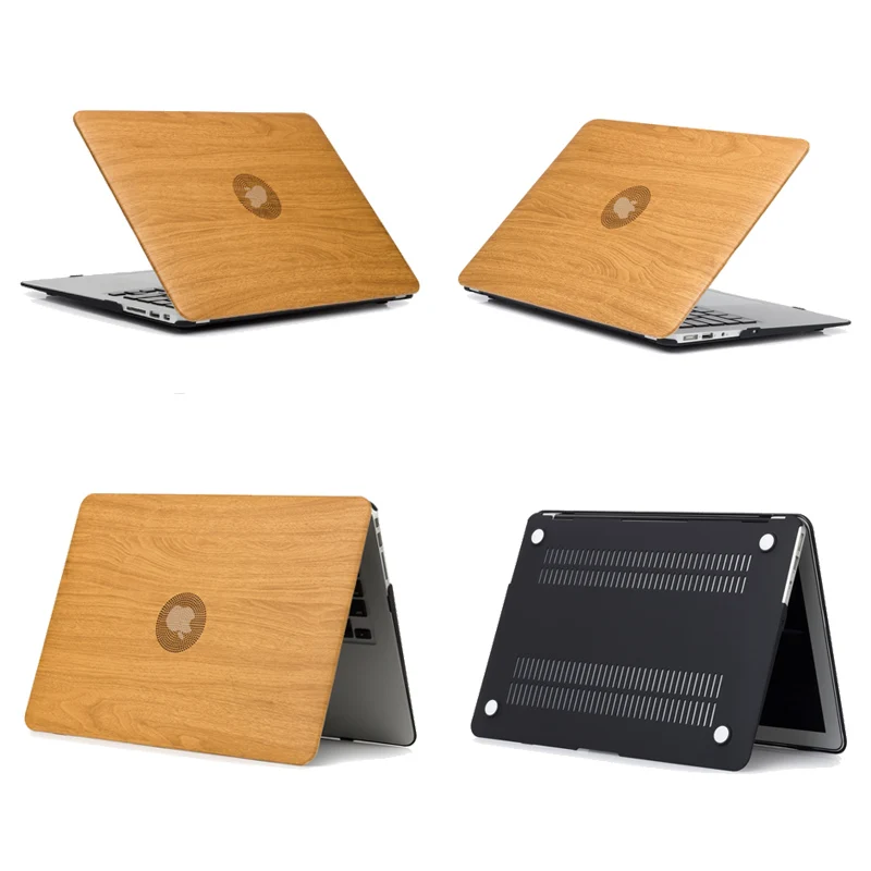 Новый чехол для ноутбука с натуральным деревом Apple MacBook Air Pro Retina 11 12 13 15 mac book 3 4