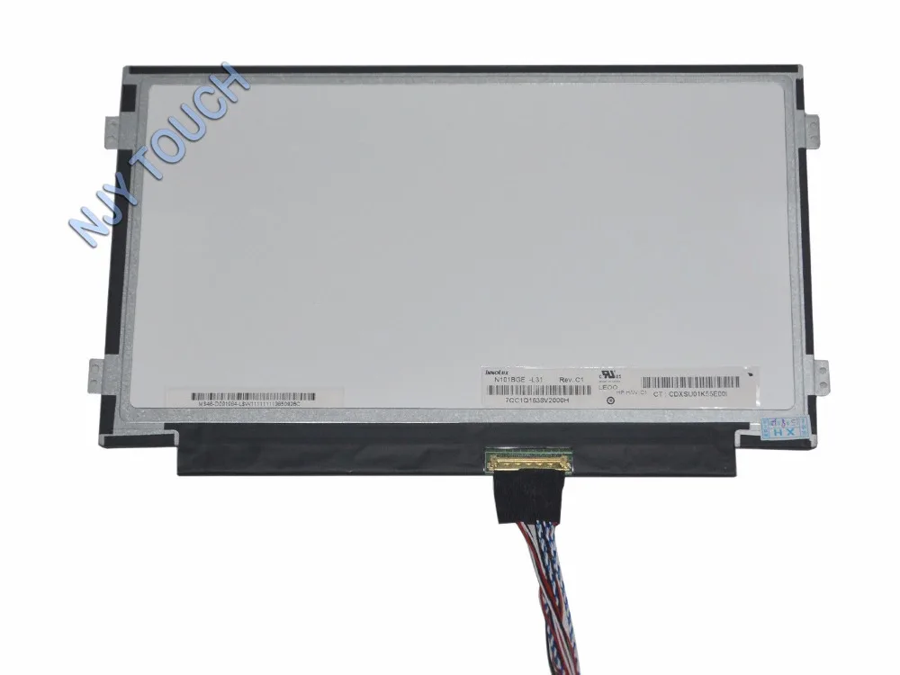 VGA LCD LVDS плата контроллера комплект плюс 10 1 дюймов N101BGE L31 1366X768 LED панель