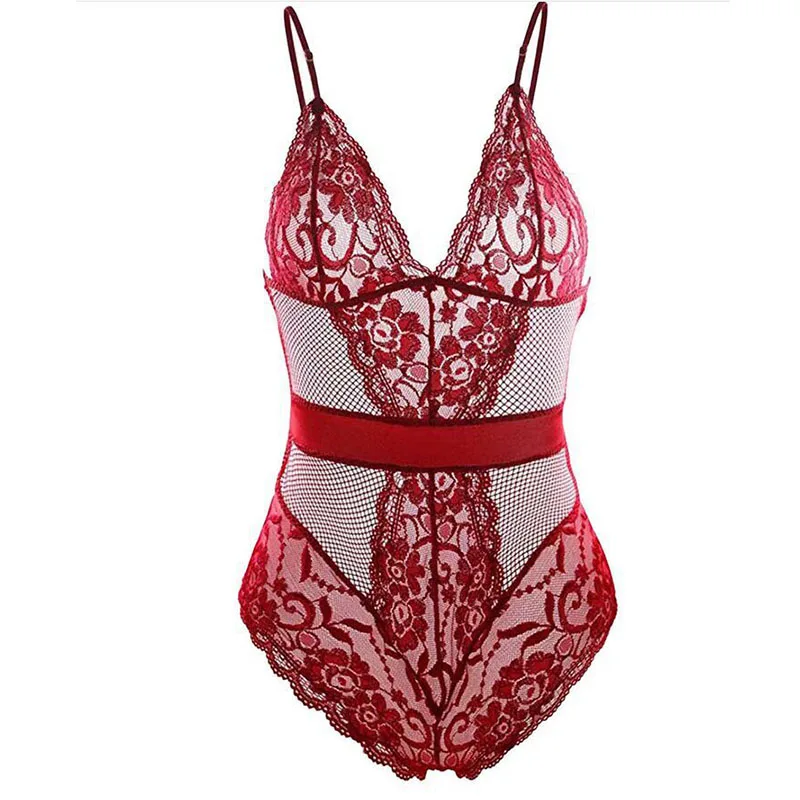 Сексуальная Перспектива Кружева Babydoll нижнее белье женские эротические сиамские