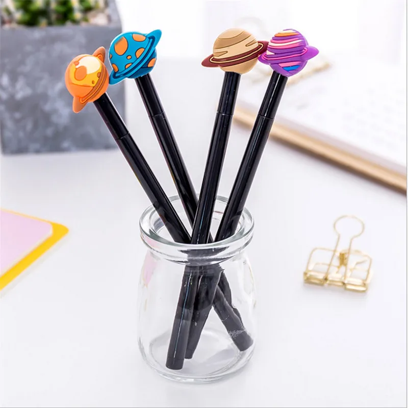 Новинка 4 шт. ручка космического корабля канцелярская свадебные детские