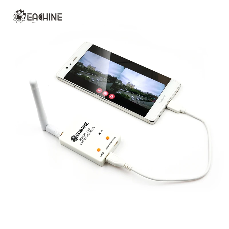 Eachine ROTG01 Pro UVC OTG 5 8G 150CH полный канал FPV приемник с аудио для Android смартфона RC