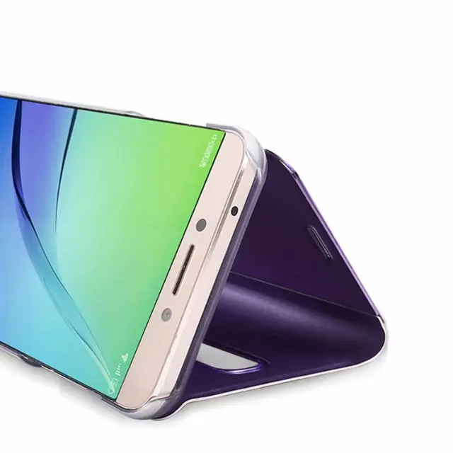 

Case For Oppo F11 Pro Cover Smart Flip Window view Electroplating Mirror Stand Holder Hard Case For Oppo F11 Pro case kimTHmall