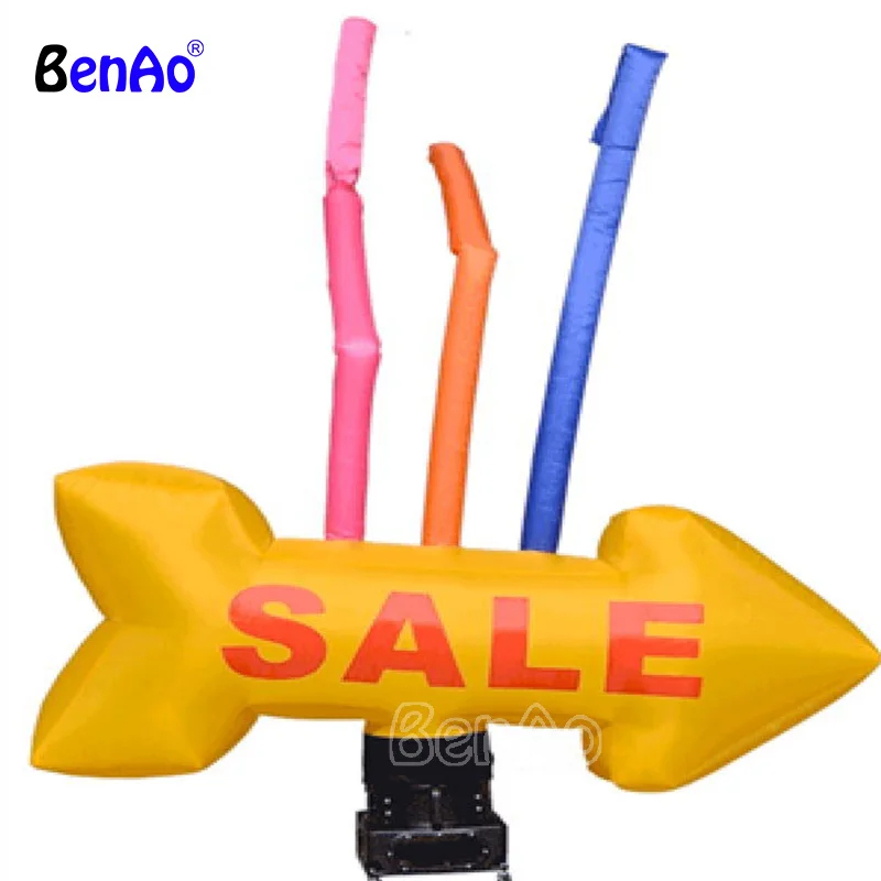 

Пользовательские воздушные танцоры AD608 BenAo, 10 футов со стрелкой, красочная стрелка, воздушный танцор, надувная трубка, мужское приспособлени...