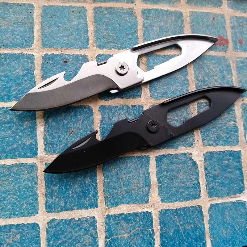 Складной нож с ручкой карманный инструмент для выживания походов путешествий