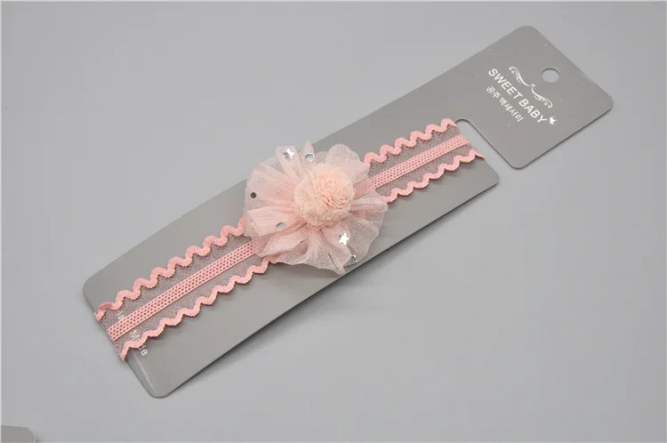

Boutique 20pcs Fashion Glitter Star Gauze Pom Pom Floral Hairpins Solid Flower Hair Clips Princess Headwear Hair Accessories