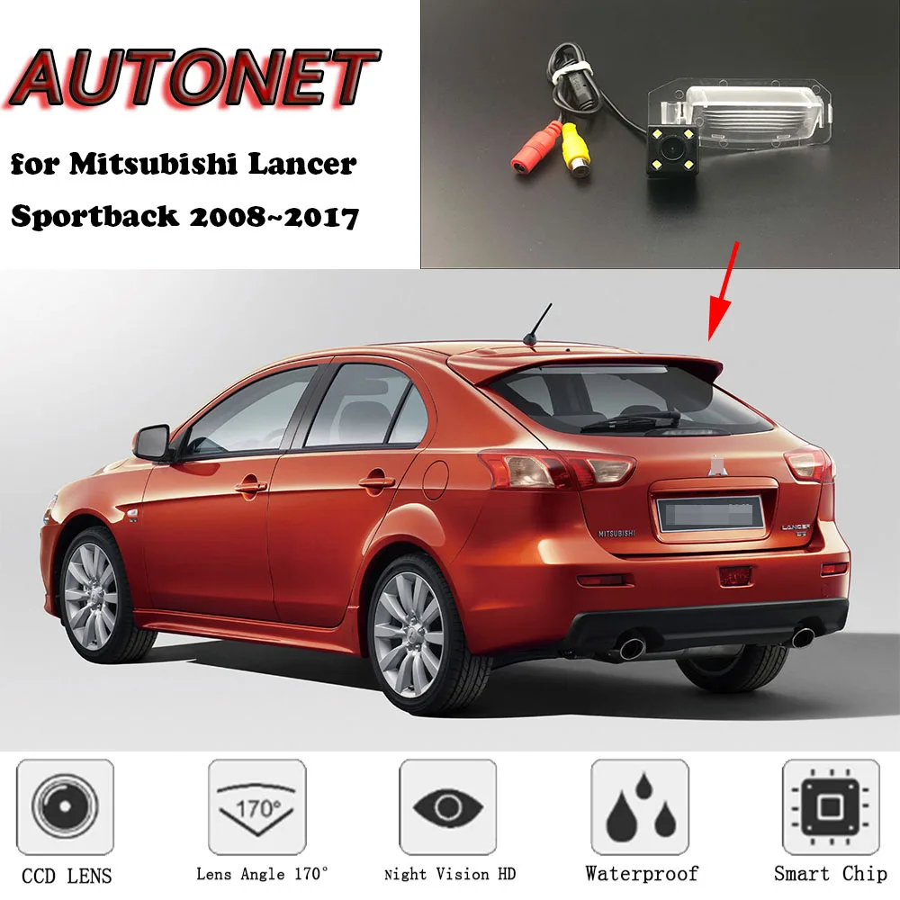 Фото Камера заднего вида с ночным видением для Mitsubishi Lancer Sportback 2008 ~ 2017 2011 2012 №1