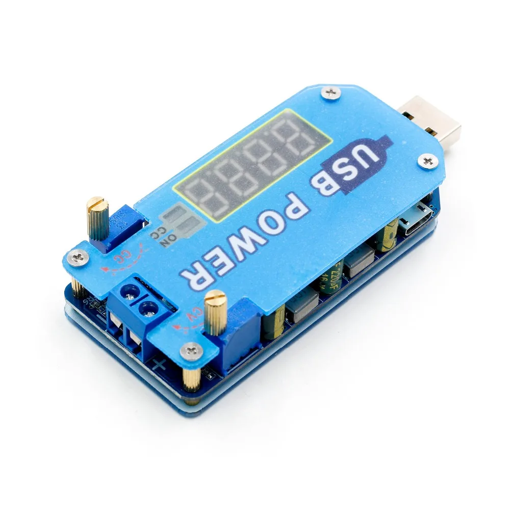 15 Вт регулируемый DC-DC CC CV USB 5 В до 3,3 В 9 в 12 В 24 в 30 в повышающий/понижающий модуль питания Регулируемый повышающий понижающий преобразователь