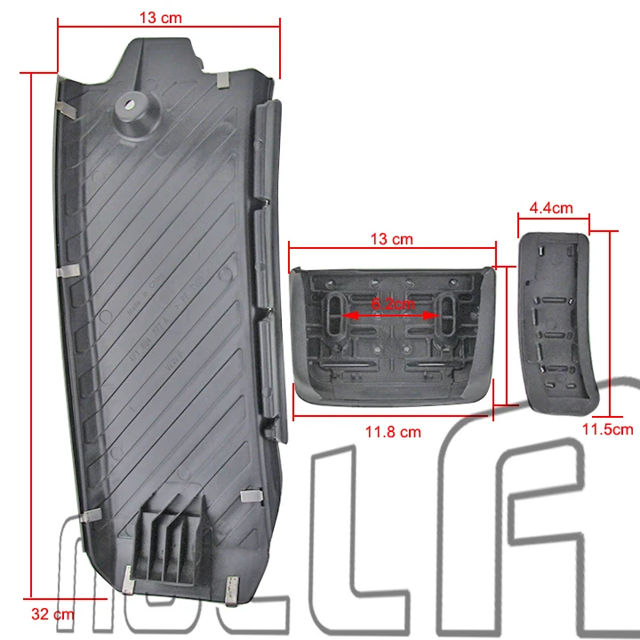 Бесплатная пробойка педали из нержавеющей стали NULLA топливный тормоз подножка