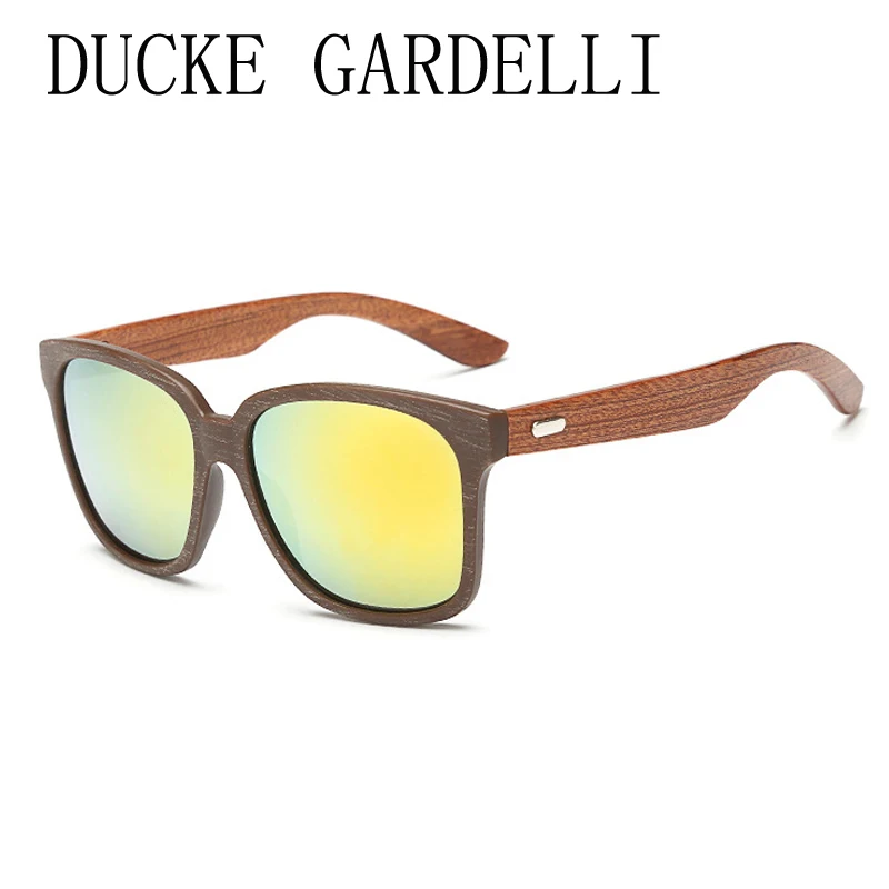 DUCKE GARDELLI деревянный Солнцезащитные Очки Женщины óculos de sol женщина для мужской