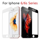 Чехол для Iphone 6 S 6 s Plus 6plus 6splus S6 с полным покрытием, закаленное стекло для Apple Iphone6 I Phone Iphon, защита экрана