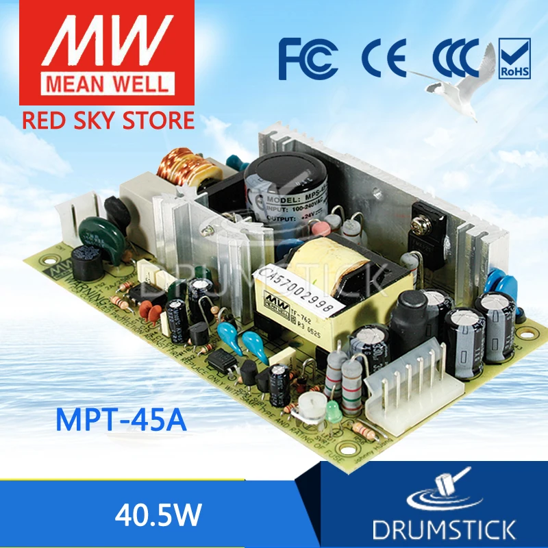 

patriotic MEAN WELL MPT-45A meanwell MPT-45 40.5W Triple Output Medical Type