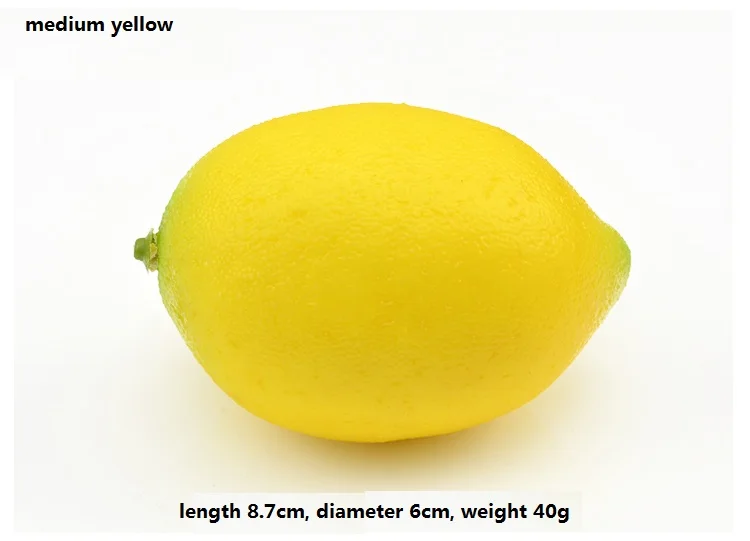 1 шт. имитация ЛИМОННЫХ фруктов модель фотостудия реквизит зеленый/желтый