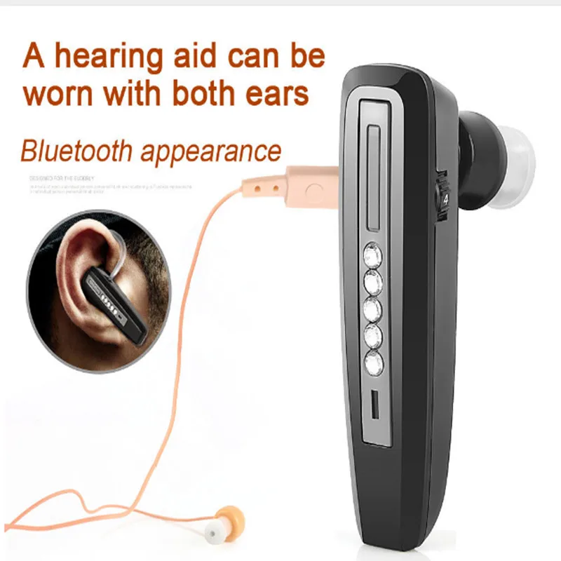 Слуховой аппарат Bluetooth Стиль Перезаряжаемые наушники для тяжелых осенью и зимой S