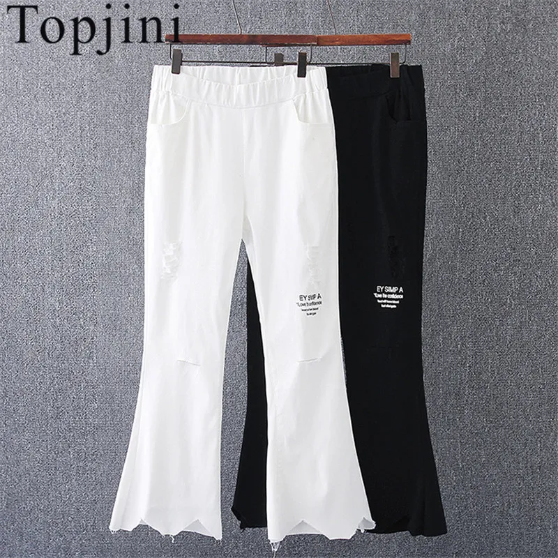 2017 новая мода broadcloth регулярный хлопок женщины пят брюки твердые эластичный пояс