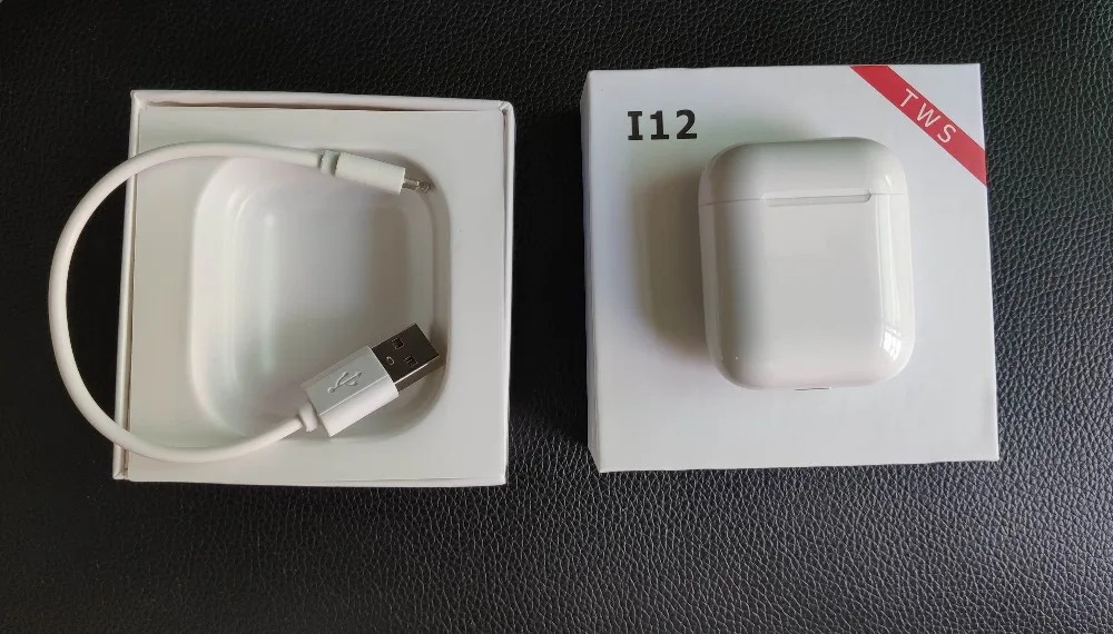 I12 TWS Bluetooth наушники Беспроводная гарнитура I12 сенсорное управление наушники 1:1 мини наушники не i80 i90 i100 i500 i1000 i3000