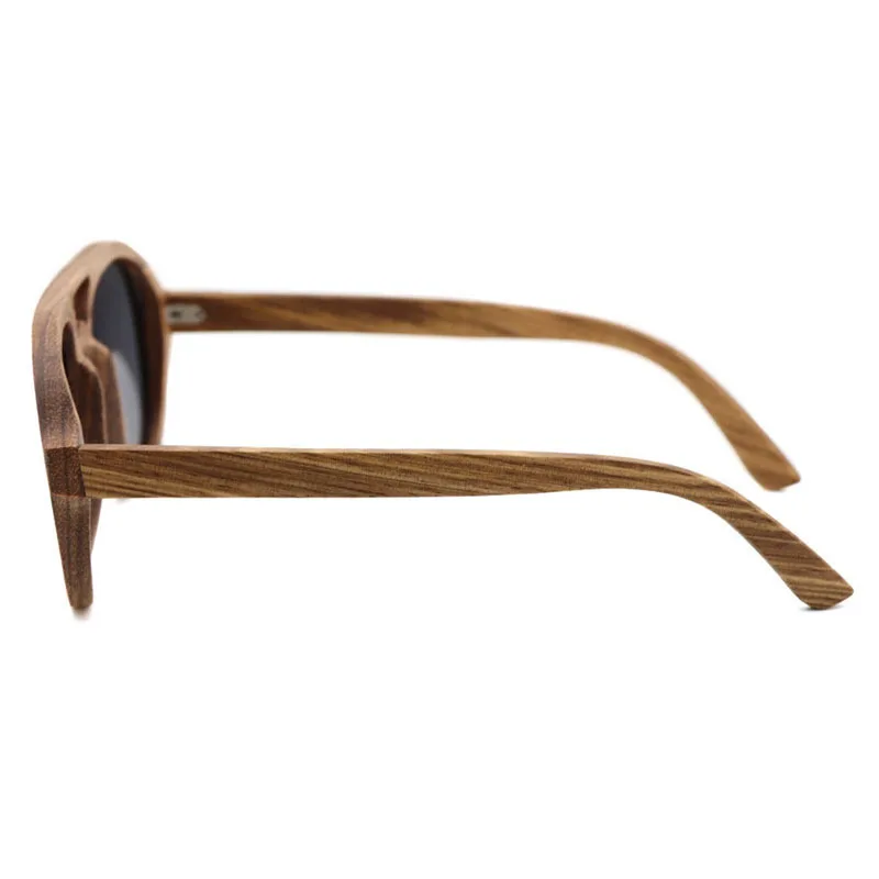 

Classic Men Polarized Wood Sunglasses Mirror Lens Women Bamboo Sun glass UV400 Protection Rtro Pilot Sunglasses