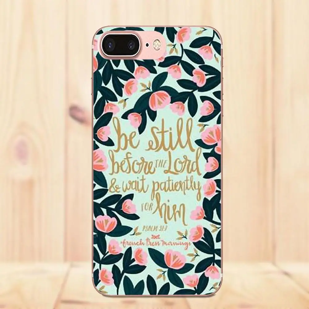 Maerknon Bible Verse Philippians Jesus Christ Christian TPU Original For Apple iPhone X 4 4S 5 5C 5S SE 6 6S 7 8 Plus | Мобильные