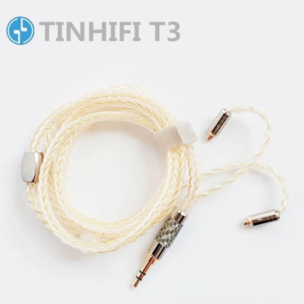 Оловянные наушники T3 1DD+ 1BA, HIFI наушники, металлические наушники 3,5 мм, гарнитура со сменным кабелем, MMCX TINHIFI T3 T2 P1 T4 S7