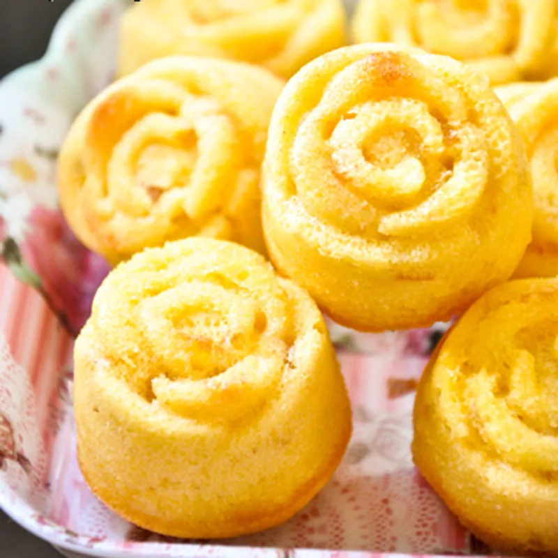 Красная роза цветок кубик льда силиконовая форма для поднос свечей мыло конфеты