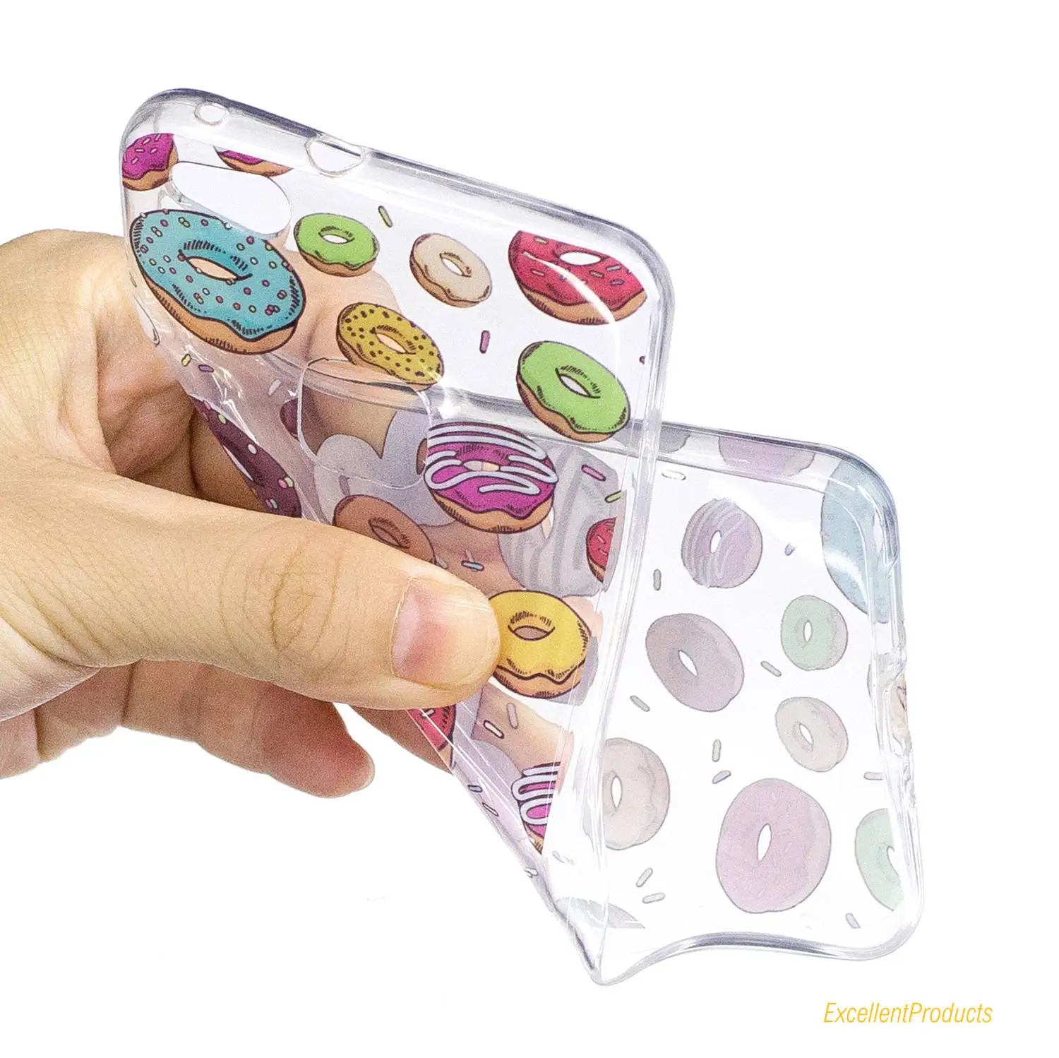 Стильный Печать мультфильм милый Панда Цветок кактуса кремния Мягкие TPU + IMD чехол