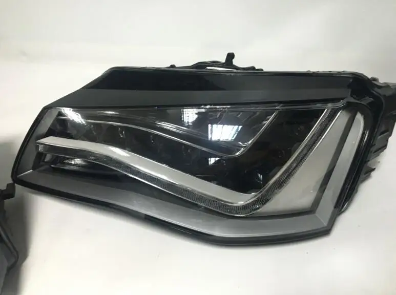 1pcs Right side 1 шт. A8 головной светильник автомобильные аксессуары, бампер лампа для A8,(пожалуйста, напишите имя автомобиля+ год+ Картинка в заказе) A8 Дневной светильник, светодиодный - Цвет: 1pcs Right side