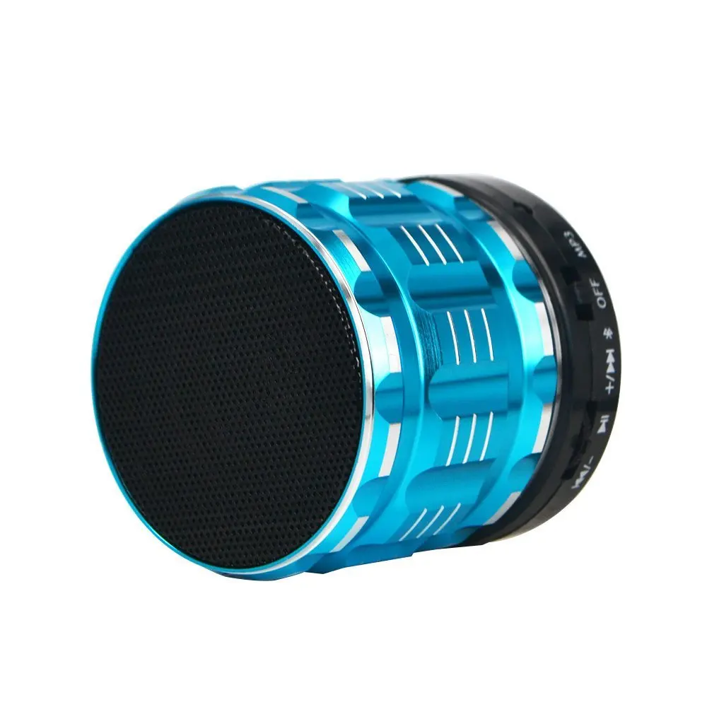 Портативный мини супер бас стерео Bluetooth колонки металлический беспроводной
