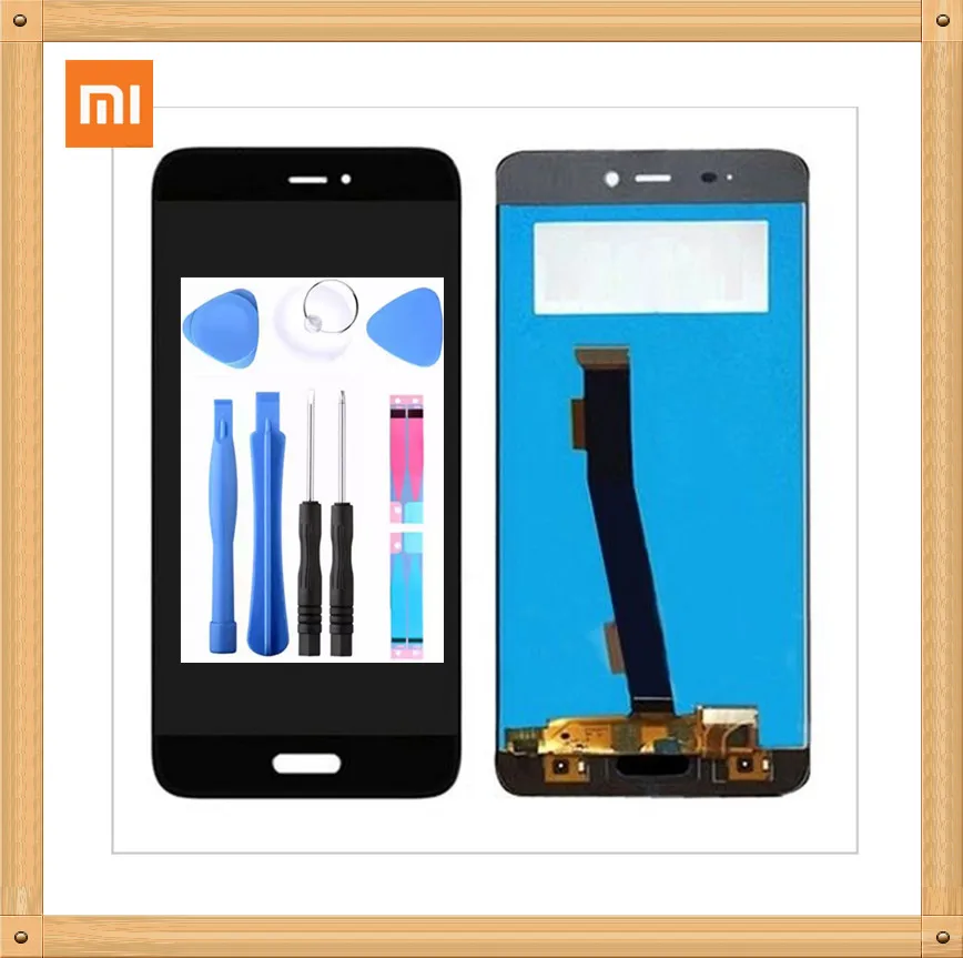 100% Оригинальный Xiaomi mi 5 ЖК-дисплей сенсорный экран дигитайзер сборка Замена для 15