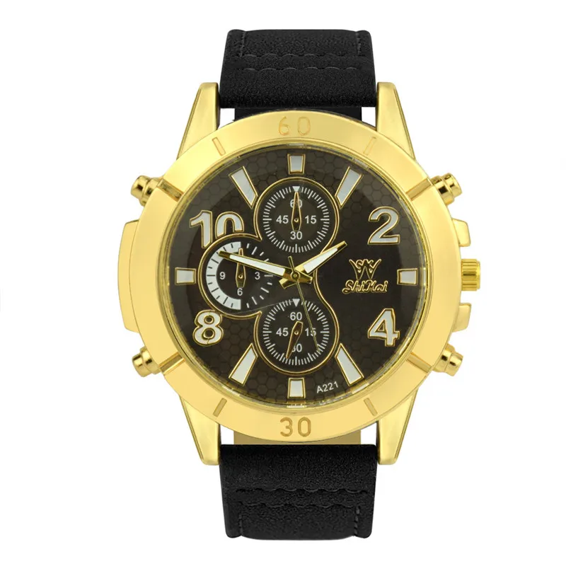 Лидер продаж наручные часы в ретро-стиле с большим цифровым циферблатом Uhren