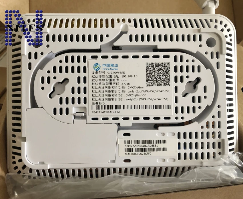 Оригинальный Новый Alcatel lucent G 140W ME GPON ONU с 4GE + 1TEL 2USB двухдиапазонный WIFI 2 4G/5G версия