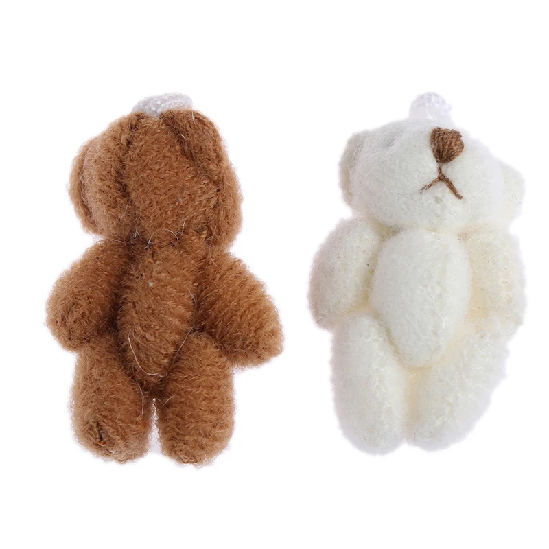 1Pcs Mini Bear Simulation Miniature Animal Model Furniture Toys Decoration 1/12 Dollhouse Accessories | Игрушки и хобби