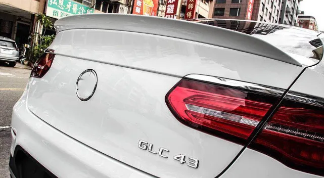 Для Benz класса GLC Coupe спойлер GLC300 GLC250 2016 2018 GLC43 стиль GLC260 высококачественный ABS