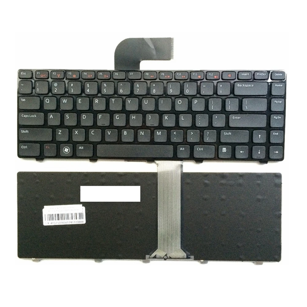 

US Black New English laptop keyboard For DELL 15RD-1818 M411R N4040 N4050 For Turbo7520 7420 For Inspiron 15RR-3518 5520