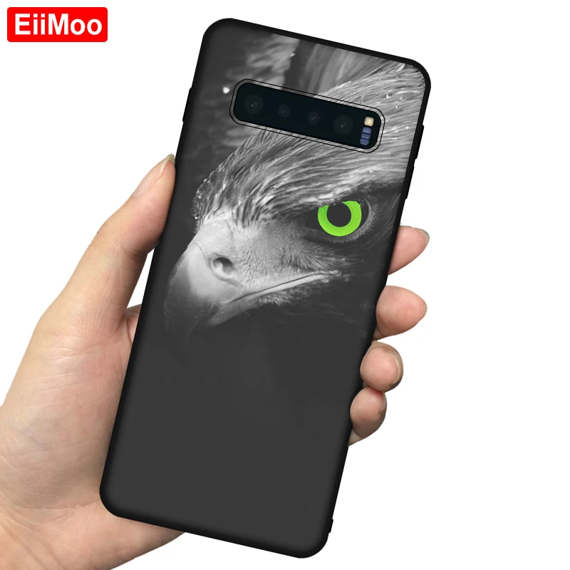 EiiMoo чехол с 3D рисунком для samsung Galaxy S10 S10e S10Plus Чехол Мягкий силиконовый чехол для samsung Galaxy S10 Plus 5G E чехол - Цвет: 4