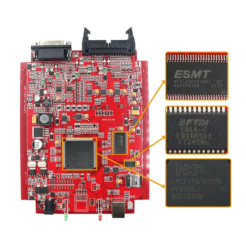Без маркера KTAG OBD2 V7.020 V2.25 онлайн мастер ЕС красный ECM Титан KTAG 7,020 ECU чип тюнинговый инструмент для автомобиля грузовик ECM программист