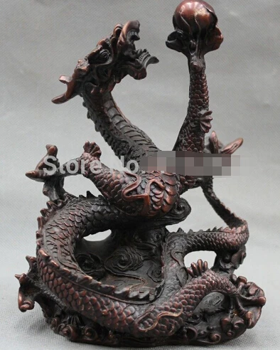 Бесплатная доставка&gt 8 &quotКитайский Бронзовый год зодиака драма дракона