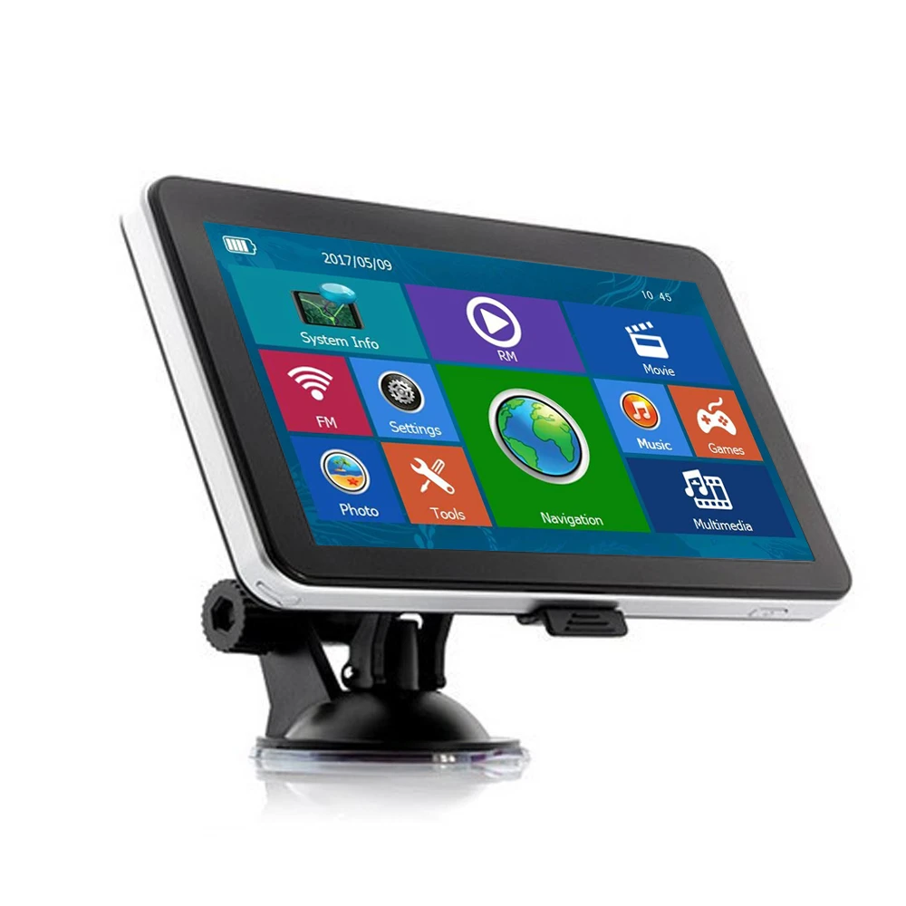 Dealcoo 7 дюймов gps навигатор для машины навигации FM 8 GB/128 м DDR/800 МГц 2015 бесплатное