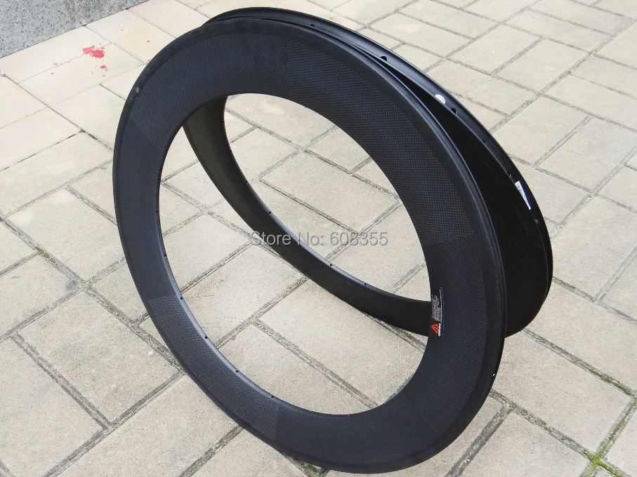 FLX-RIM-C08: углеродный матовый велосипедный дорожный велосипед 700C Clincher обод колеса 88