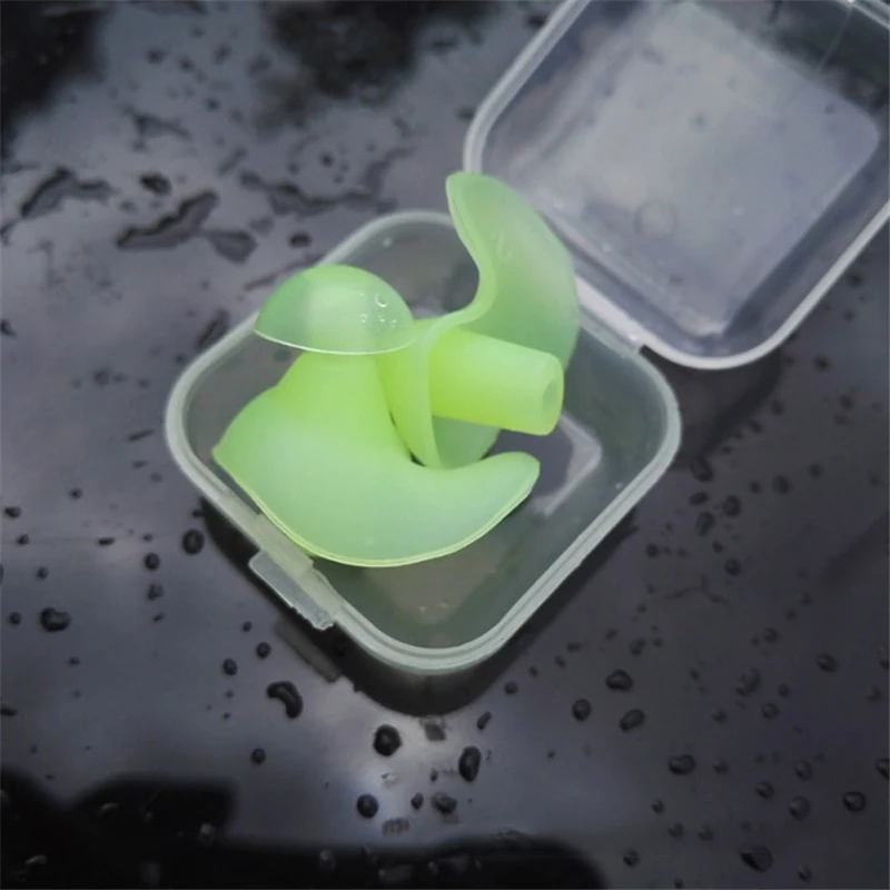 1 пара мягкие водонепроницаемые затычки для ушей пыленепроницаемые ушные