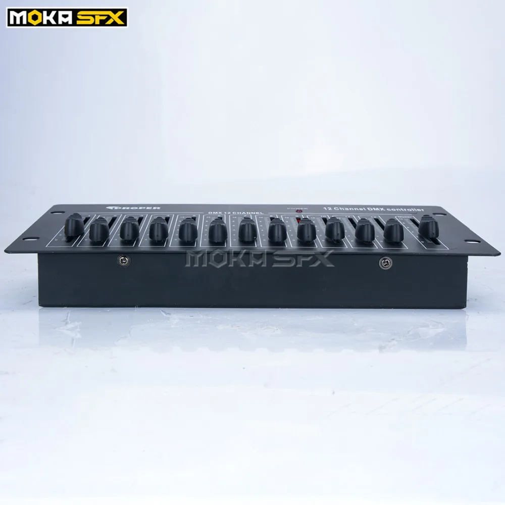 12 каналов DMX контроллер мини DMX консоль простой светодиодный контроллер освещения DMX dj вечерние события светильник консоль