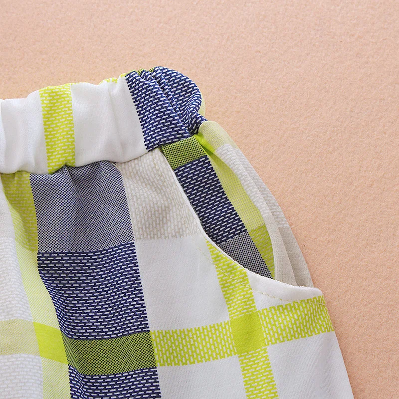 Комплект из 2 предметов для мальчиков футболка с коротким рукавом и штаны летний