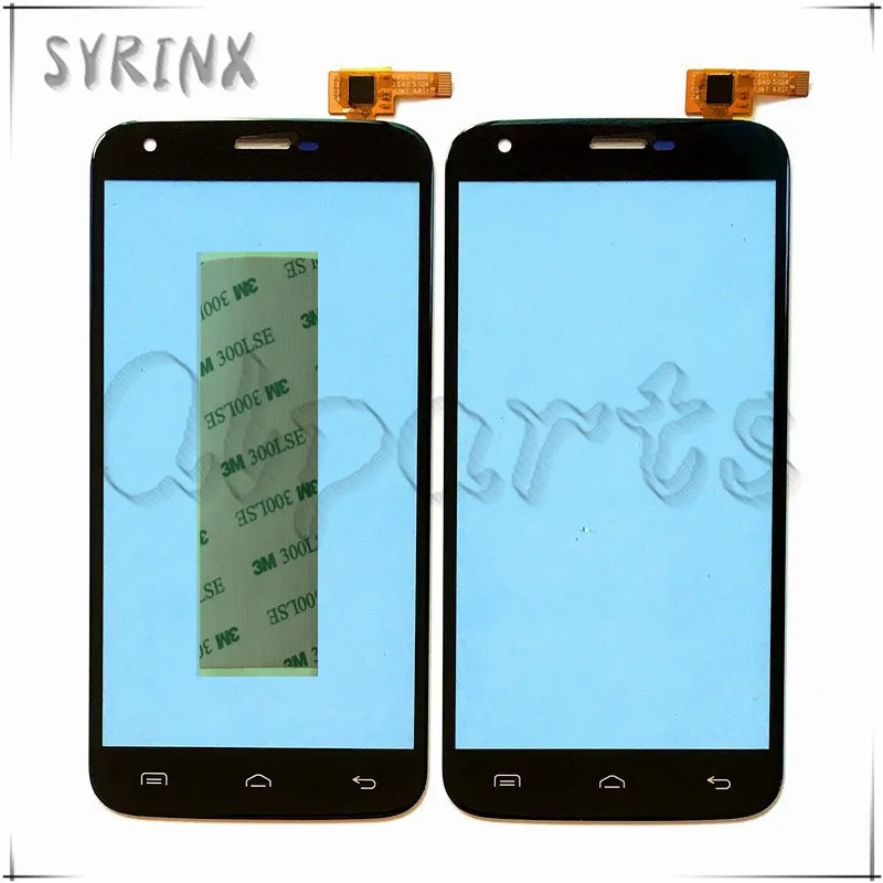 Сиринкс с 3 м клейкие ленты 5 0 дюймов сенсорный экран Экран Для Doogee Valencia 2 Y100 Pro