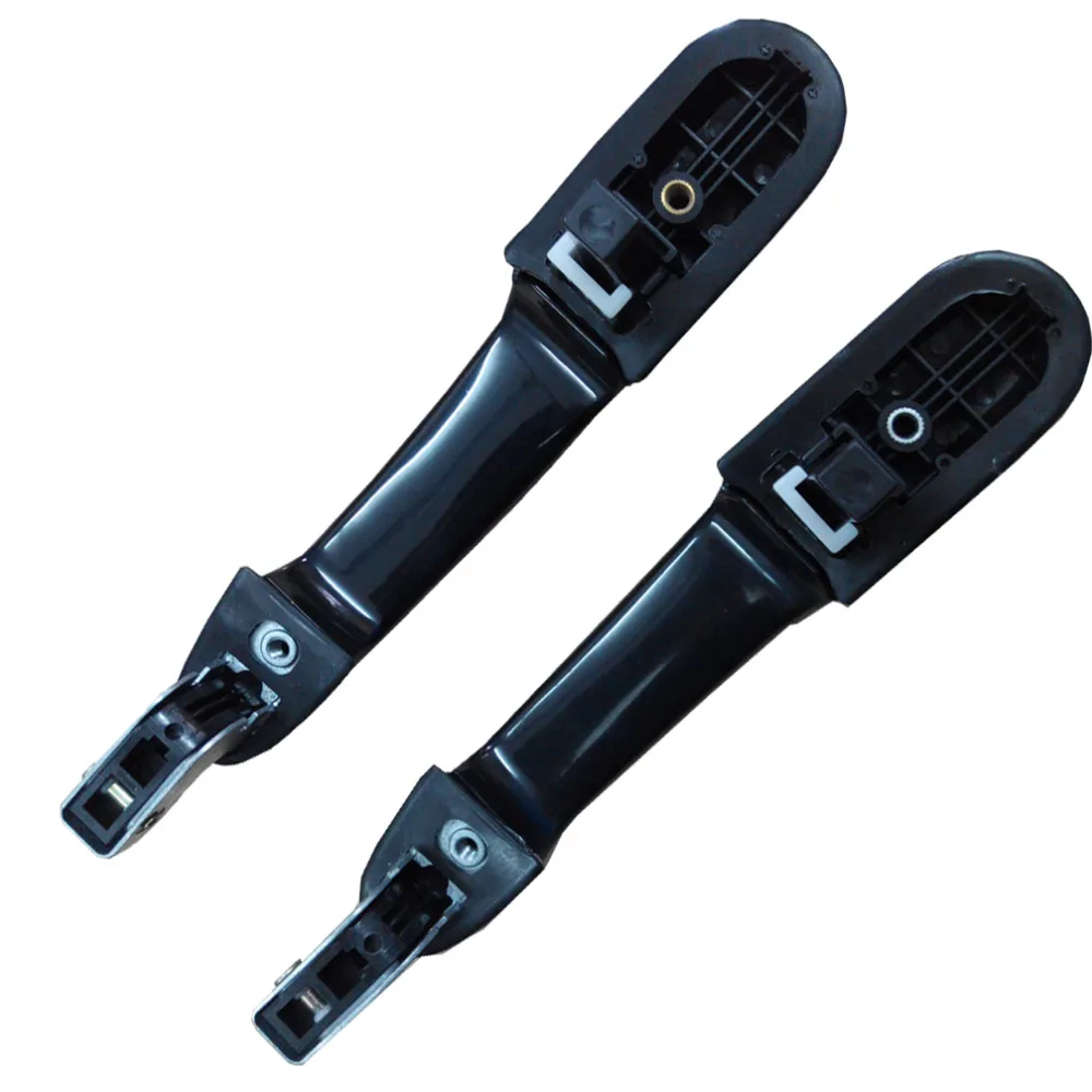 2 шт. задняя Левая Правая Автомобильная черная наружная дверная ручка наружные